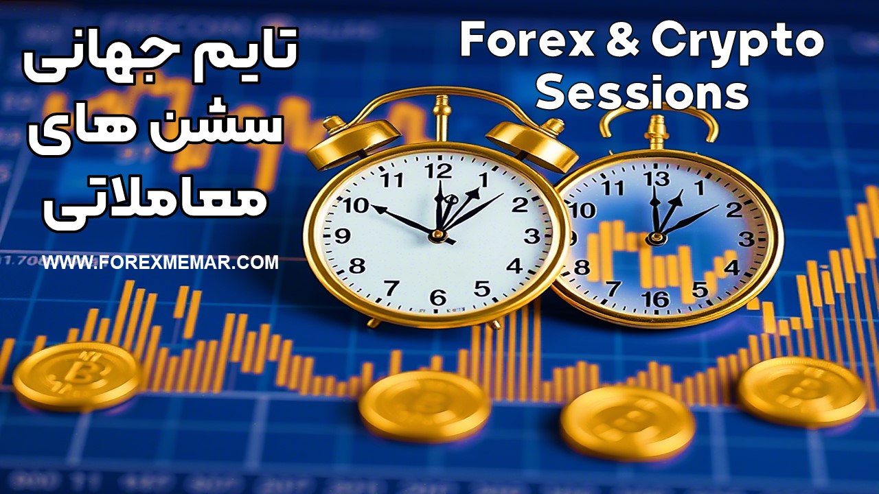 تایم معاملاتی سشن های فارکس و ارز دیجیتال کریپتو